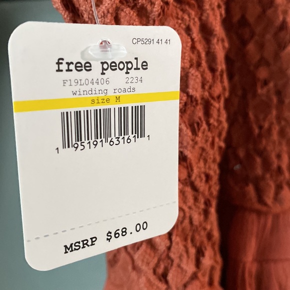 NWT- Free People- Adella Lace Cami- Medium - Picture 3 of 3